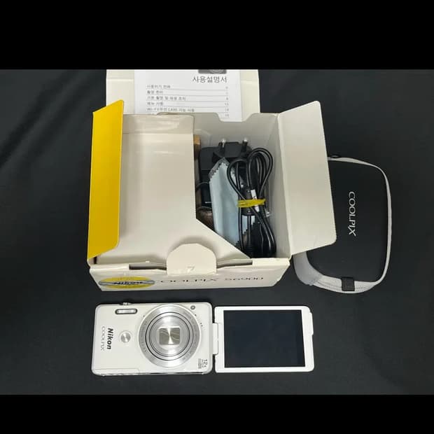 셀카 가능한 니콘 쿨픽스 S6900 (풀박스)