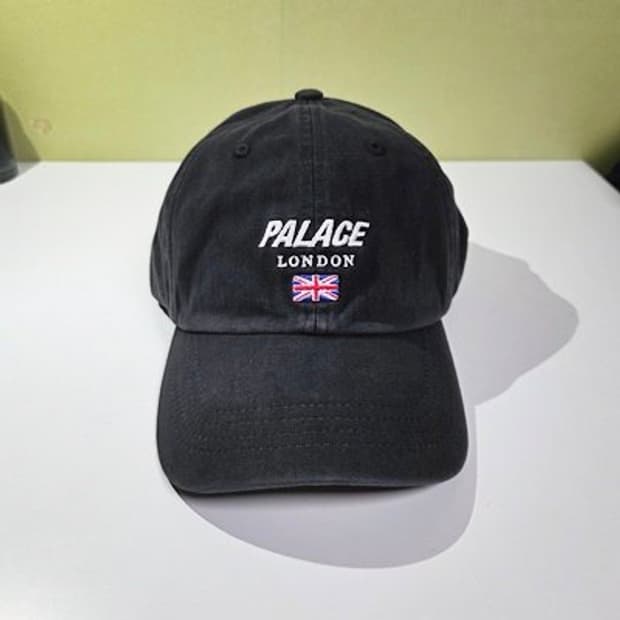 팔라스 Palace 런던 피그먼트 6패널 모자 포레스트 블랙