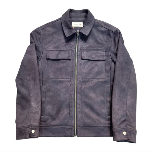 프로젝트M 스웨이드 자켓 (100)