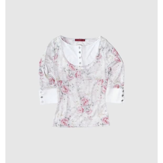 인앤양인하모니 Layered top, rose