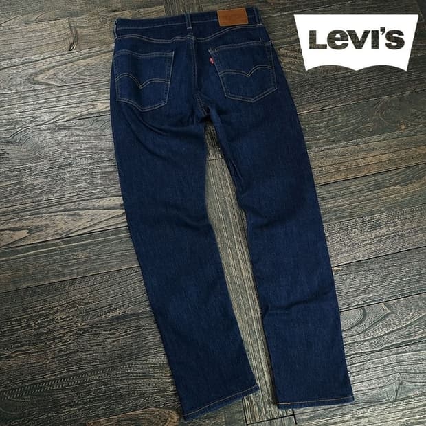 [리바이스] 프리미엄 502 생지 인디고 데님 팬츠 청바지 M19985