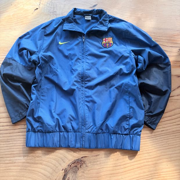09 10 나이키 바르셀로나 트랙자켓 바람막이