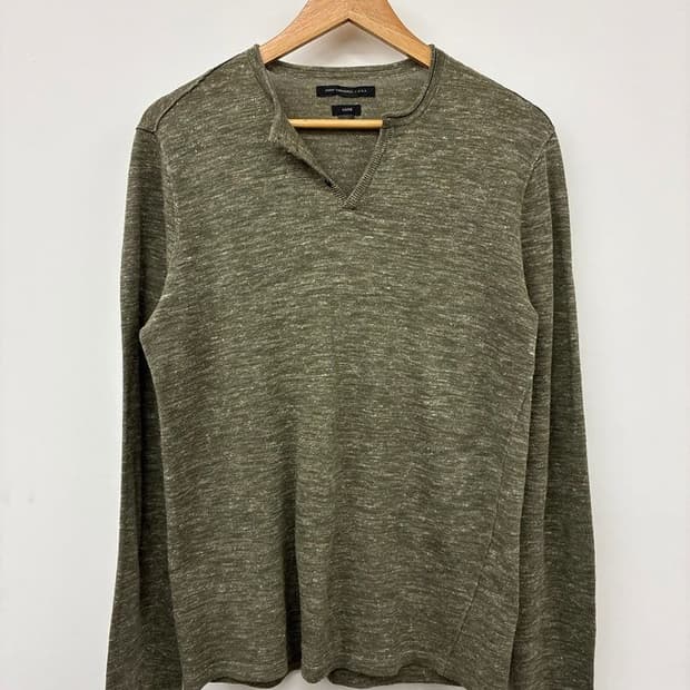 존 바바토스 LUXE 헨리넥 니트 롱슬리브 PN9801