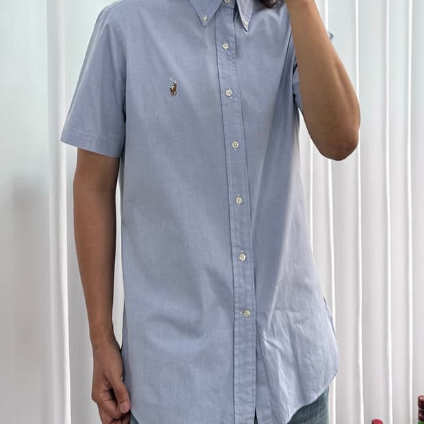 [M]폴로 랄프로렌 코튼 반팔 셔츠
