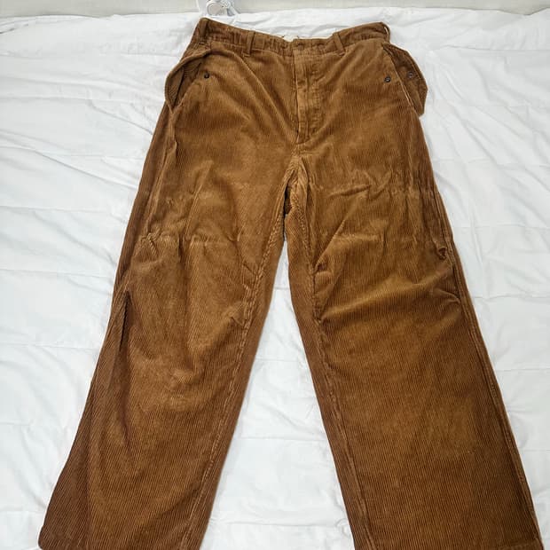 엔지니어드 가먼츠 코듀로이 와이드핏 S