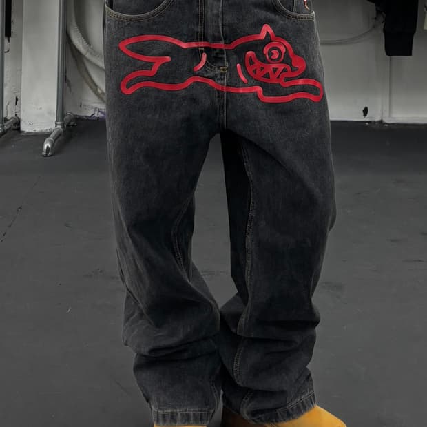 빌리어네어 보이즈 클럽 러닝독 데님팬츠