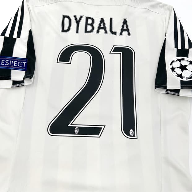  아디다스 15-16 유벤투스 홈 챔스킷 파울로 디발라