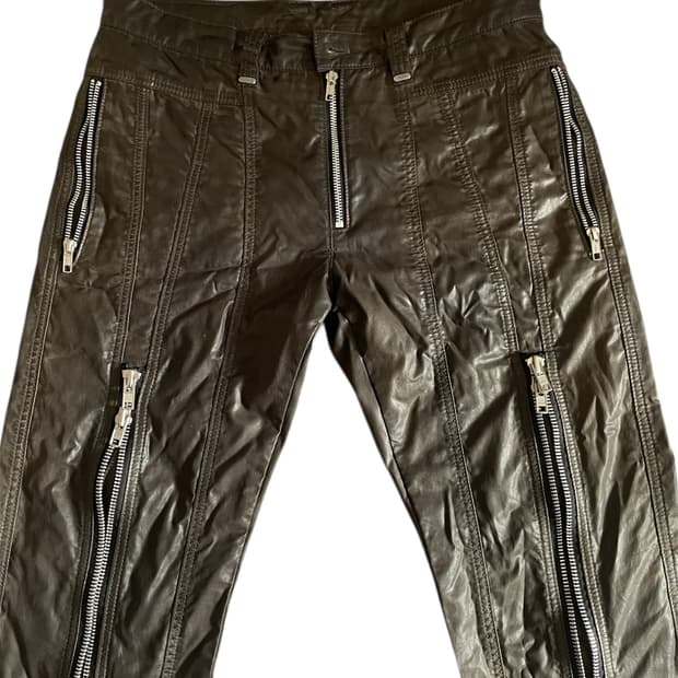 아이시토 더블 지퍼 팬츠