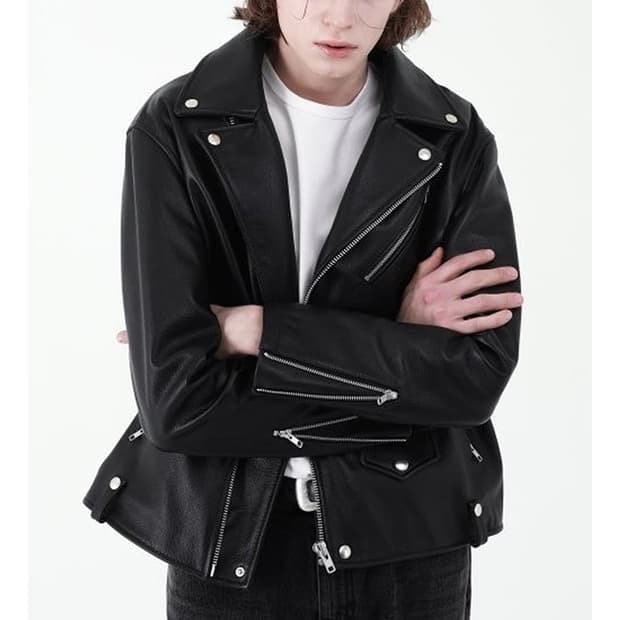 에이징씨씨씨 카우하이드 라이더 자켓 L