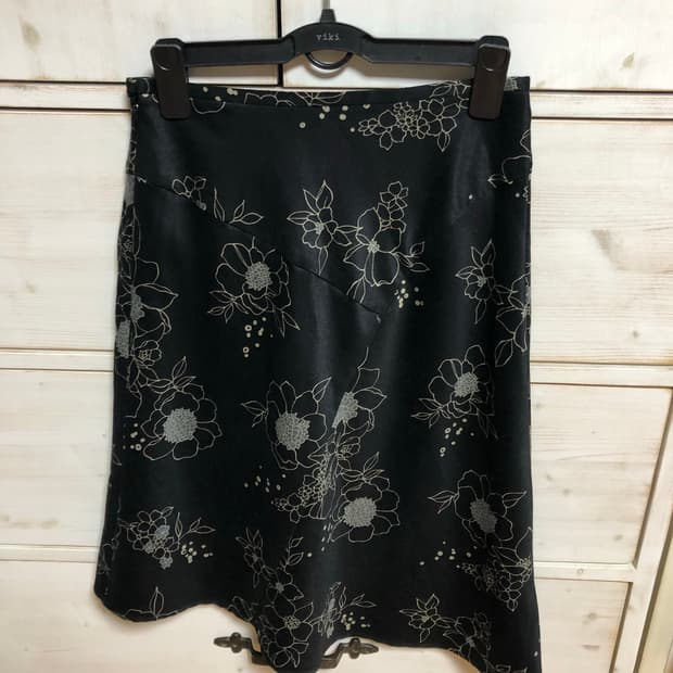 꽃무늬 언발 원피스