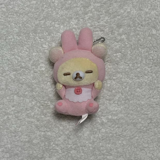 고전 코리락쿠마 우사우사 베이비 인형 키링