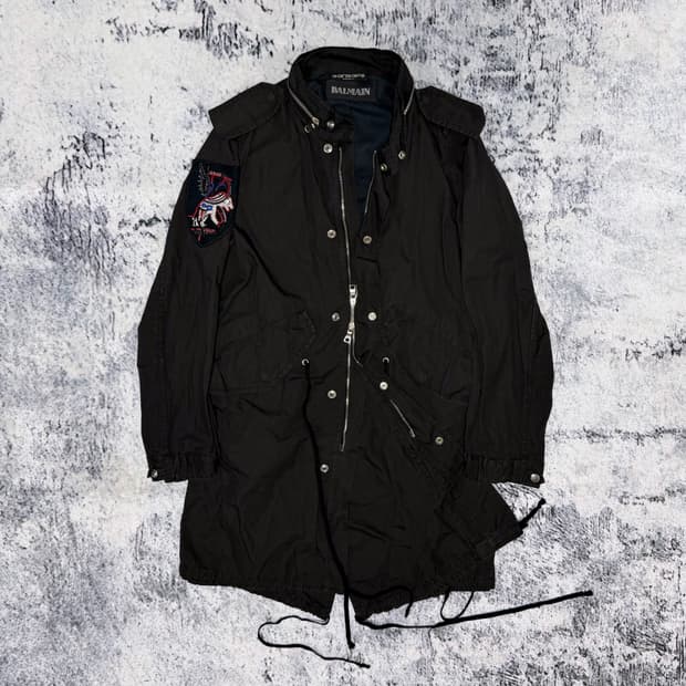 (국문탭) 발망 데카르넹 11ss 타이거패치 M-51 파카 34