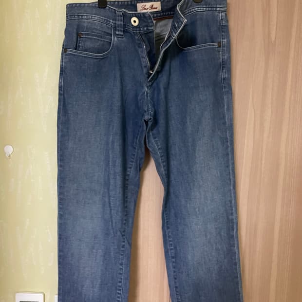 브리오네 클래식 슬림핏 데님 청바지