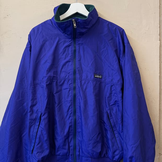 파타고니아 노스노우 90s 쉘드 신칠라 자켓 퍼플 L