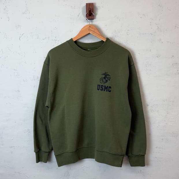 USMC 미군 오리지날 스웻셔츠