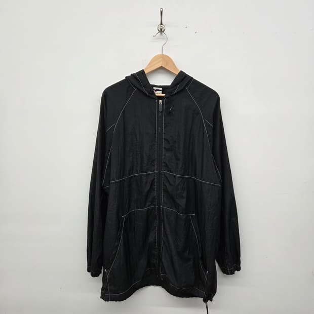 나이키 블랙 후드 바람막이 점퍼 남2XL