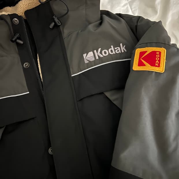 정품 Kodak 덕다운 스키패딩