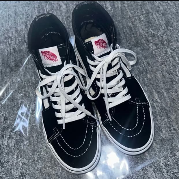 반스 하이 블랙 235