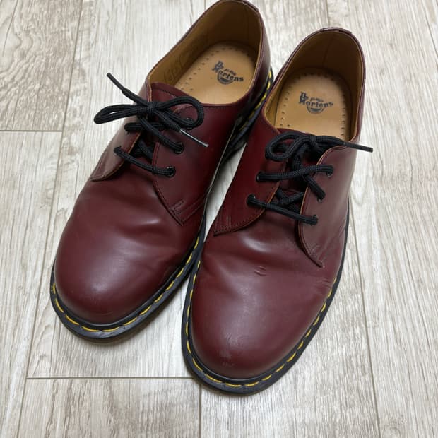 닥터마틴 1461 3홀 체리레드 260