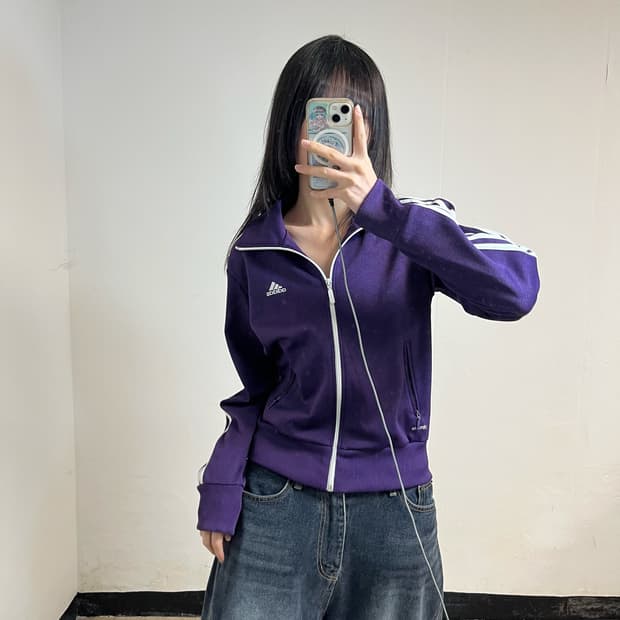 Adidas Purple Track Jacket
