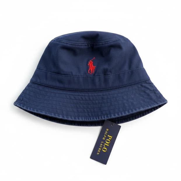 폴로 랄프로렌 네이비 버킷햇 L/XL