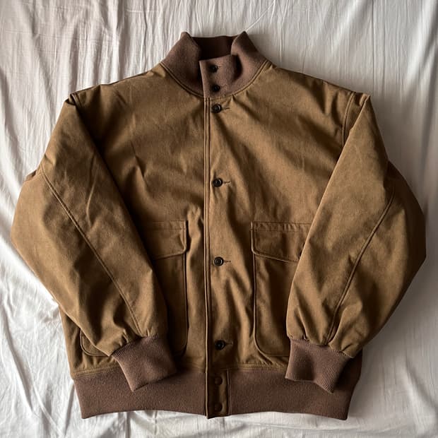 [M]나나미카 25FW 인슐레이션 크루 자켓 베이지 