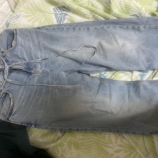 자라 한정판 연청데님 