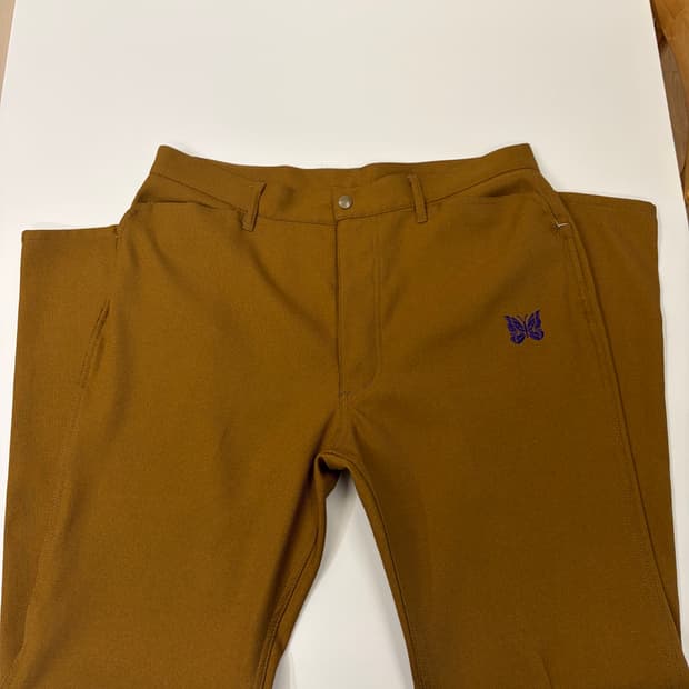 Needles 니들스 페니진 팬츠 브라운 L (32-34)