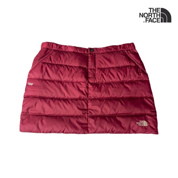 노스페이스 700 패딩 스커트 치마