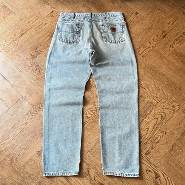 [36]칼하트 USA 빈티지 워싱 워크 데님 팬츠