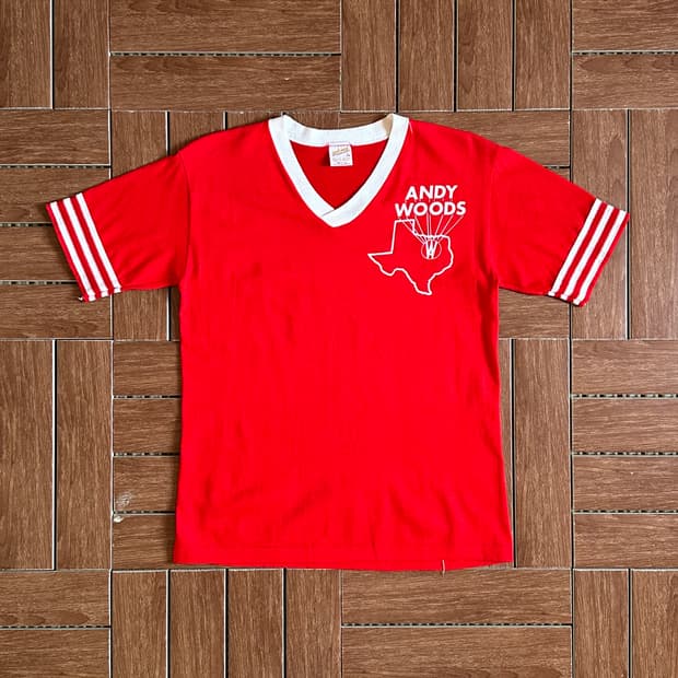 80‘s Sports Wear usa made jersey 1/2 tee