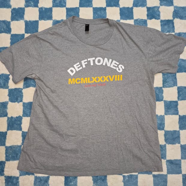 DEFTONES AUS+NZ 투어 티셔츠