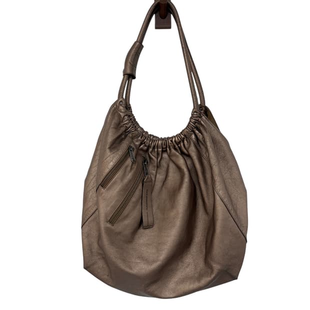 만다리나 덕 레더 셔링 호보백