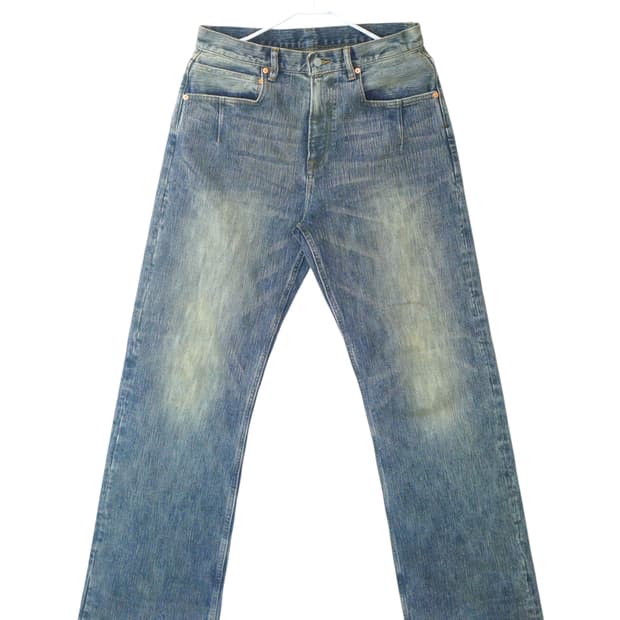 엠비비카 15.3oz 와이드 스트레이트핏 팬츠