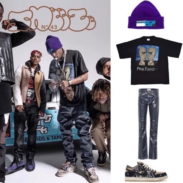 [M] 프라다 2018 버진 울 로고 비니 퍼플