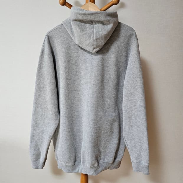 길단(GILDAN) 헤비블렌드 기모 후드 집업 - 그레이 2XL
