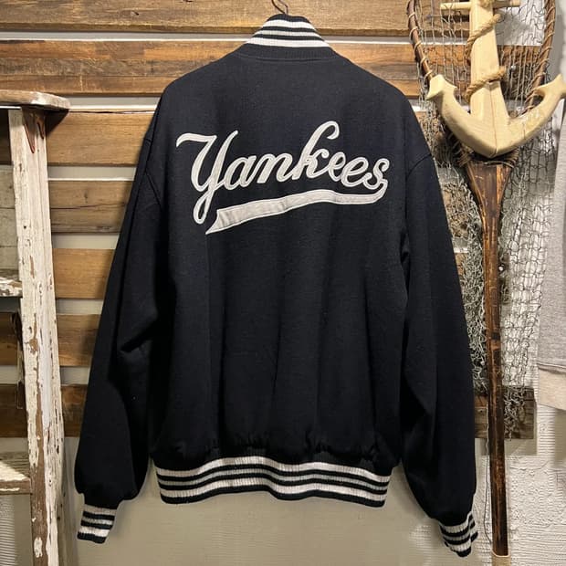 [XL]JH 디자인 MLB USA 뉴욕 양키스 리버시블 바시티 자켓