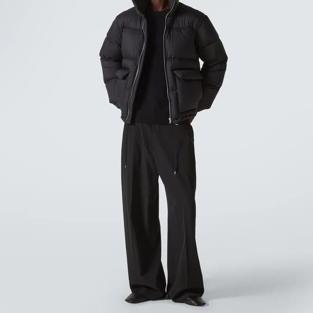 오라리 립스탑 다운 패딩