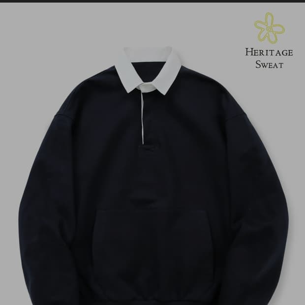 LAFUDGE STORE 럭비 맨투맨