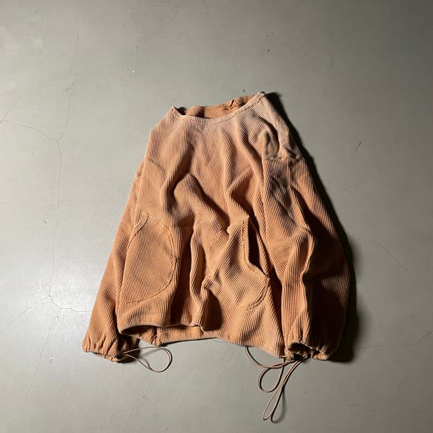 H•d One off Dyed Waffle Pullover Top