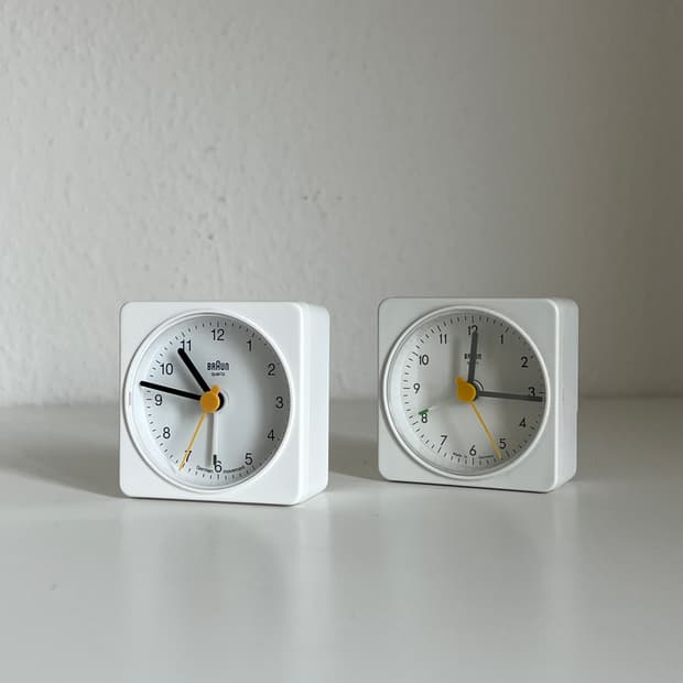 Braun 알람 시계