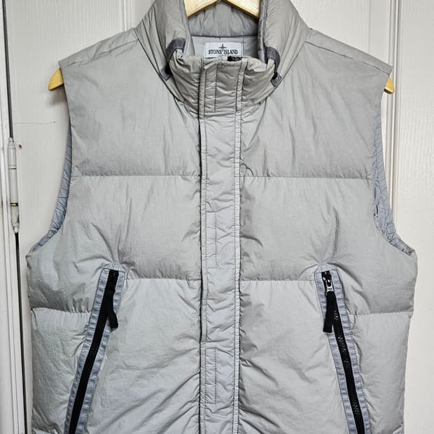 크링크랩스 다운 베스트 라이트그레이