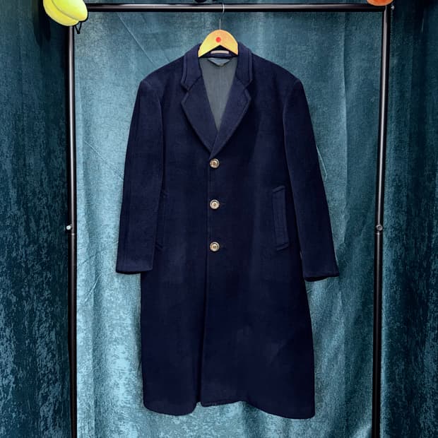 제팬 네이비 헤비 싱글 코트 (XL)  