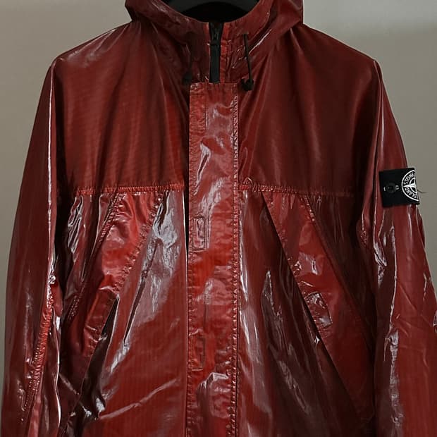 스톤아일랜드 프리즈마틱 후드 자켓 L(100-105) 국내판