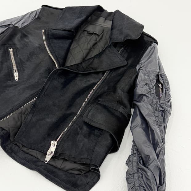 Alexander Wang calf hair jacket