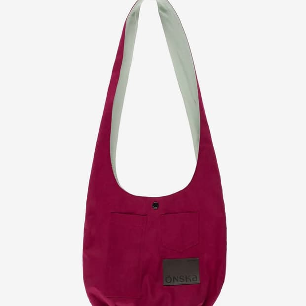 온스카 가방 REVERSIBLE POCKET HALF BAG (CHERR