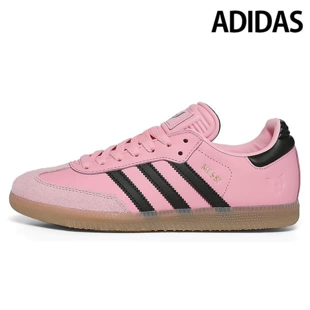 아디다스 삼바 메시 인도어 핑크 운동화 225