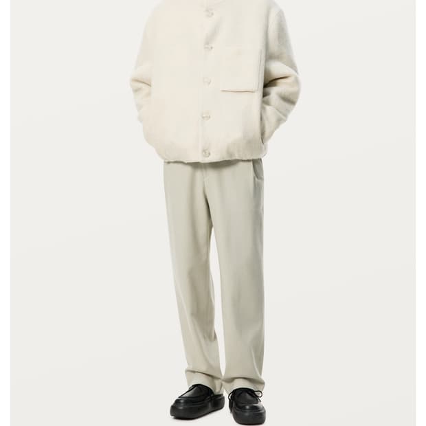 솔리드옴므 25FW 라운드넥 모헤어 자켓 50(옷걸이, 수트케이스 포함)