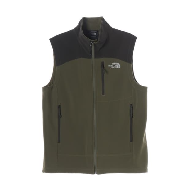 노스페이스 소프트쉘 베스트 카키 M