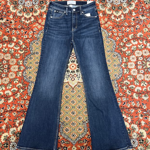 [25] 캘빈클라인 진청 부츠컷 플레어 데님 팬츠